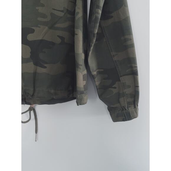 Sanctuary Camo Drawstring Women's Jacket-NWT Size: Large Petite - Picture 5 of 8